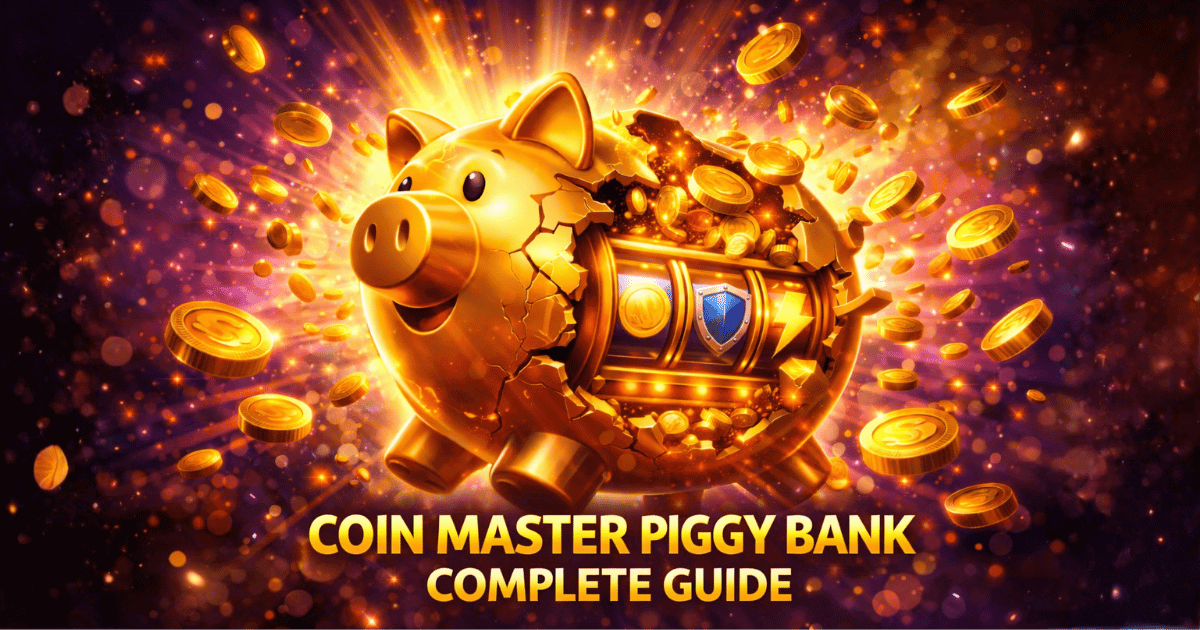 Coin Master Piggy Bank Complete Guide