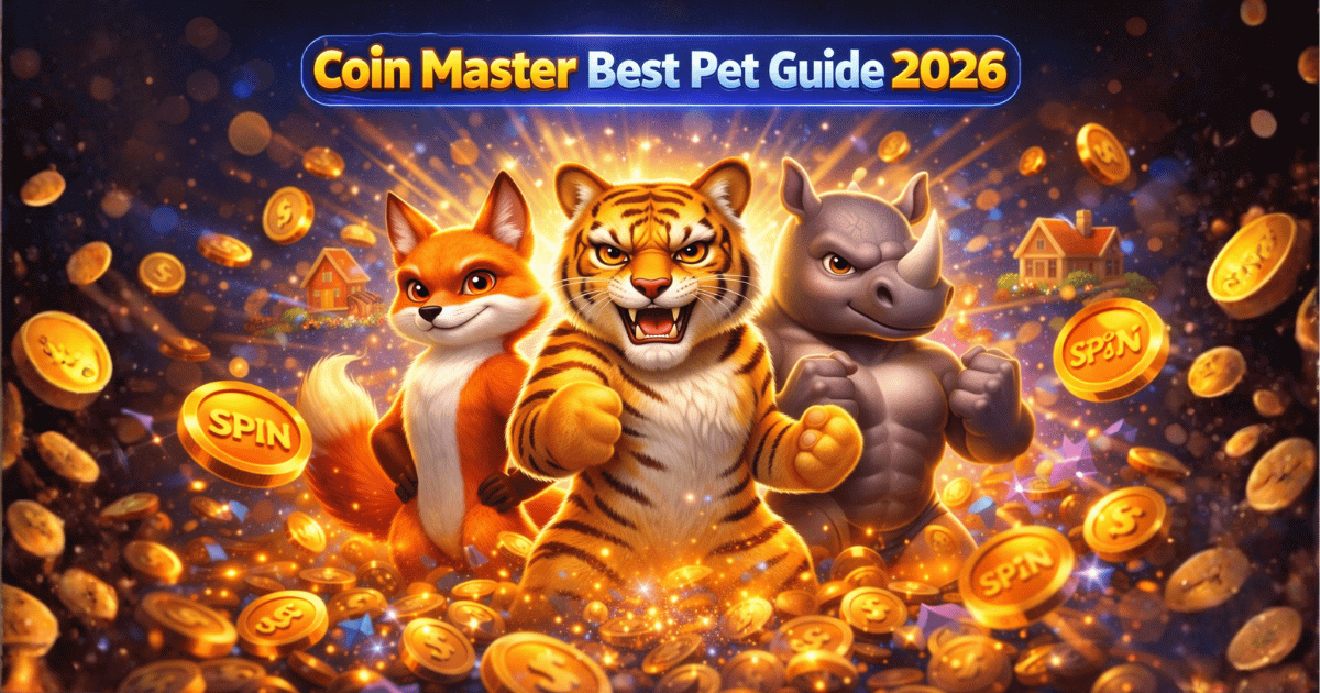 coin master best pet 2026