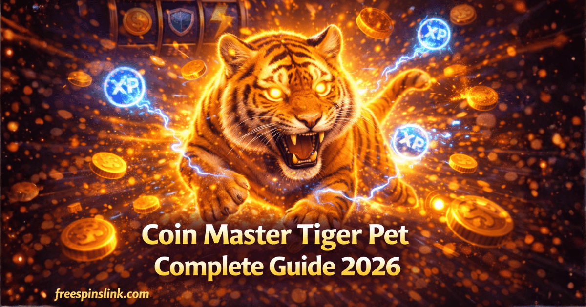 coin master tiger pet